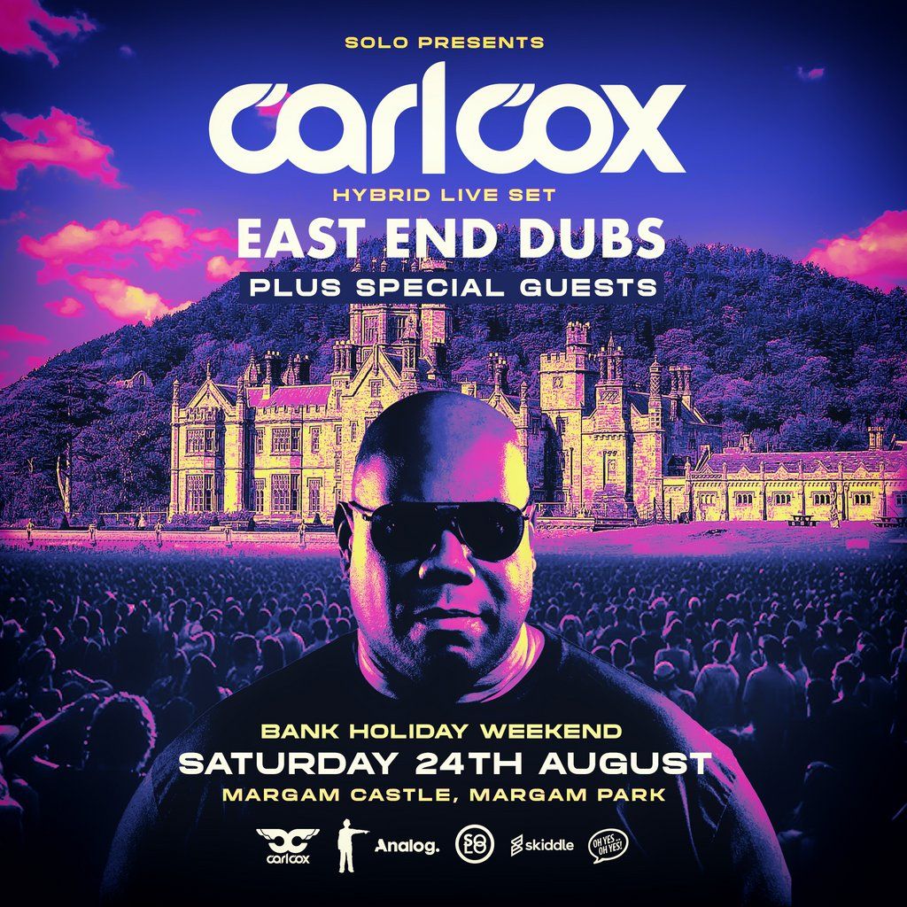 Solo presents Carl Cox at Margam Country Park