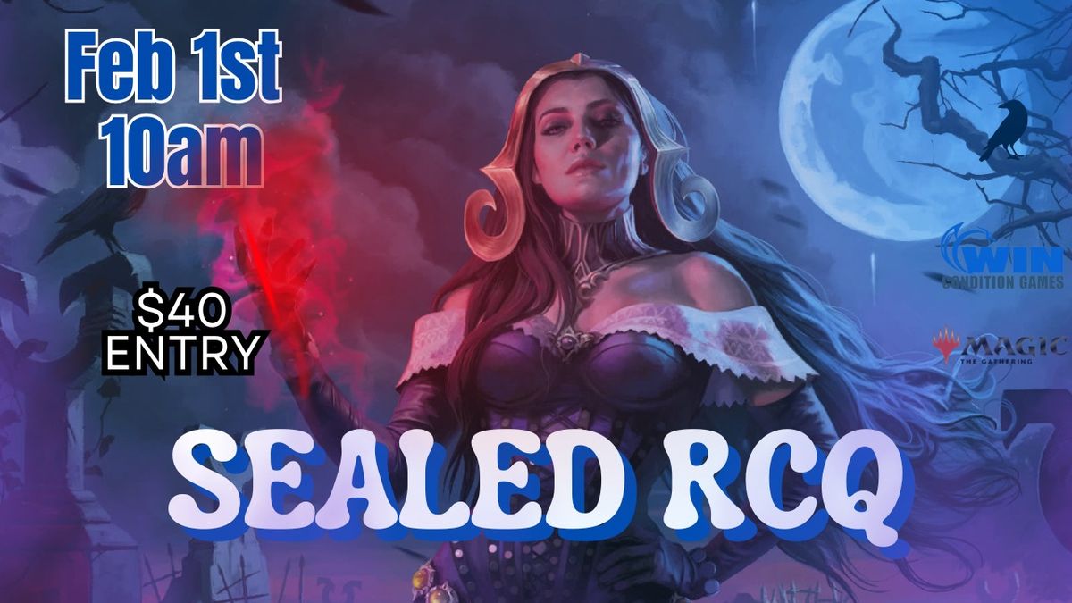  WCG MTG Sealed RCQ!!! Feb 1st