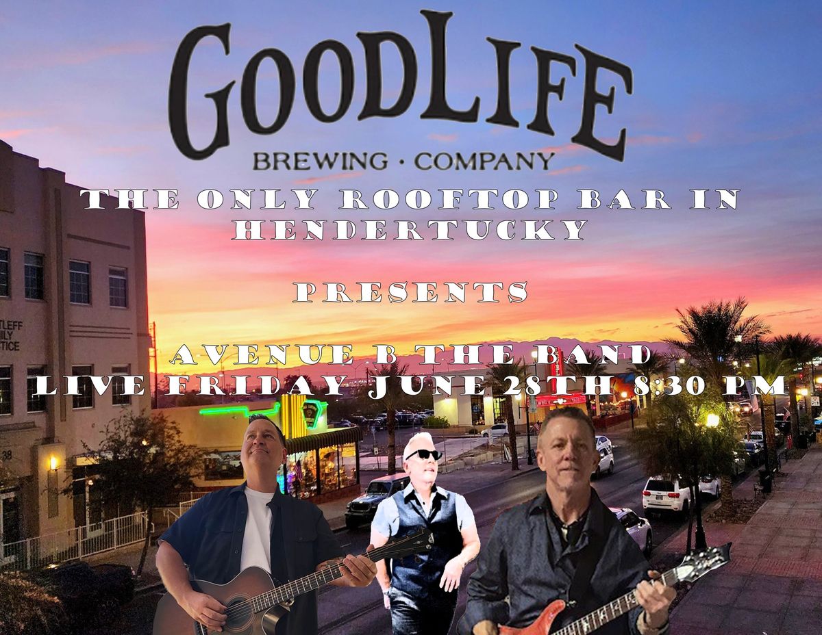 Live at The Goodlife rooftop bar 