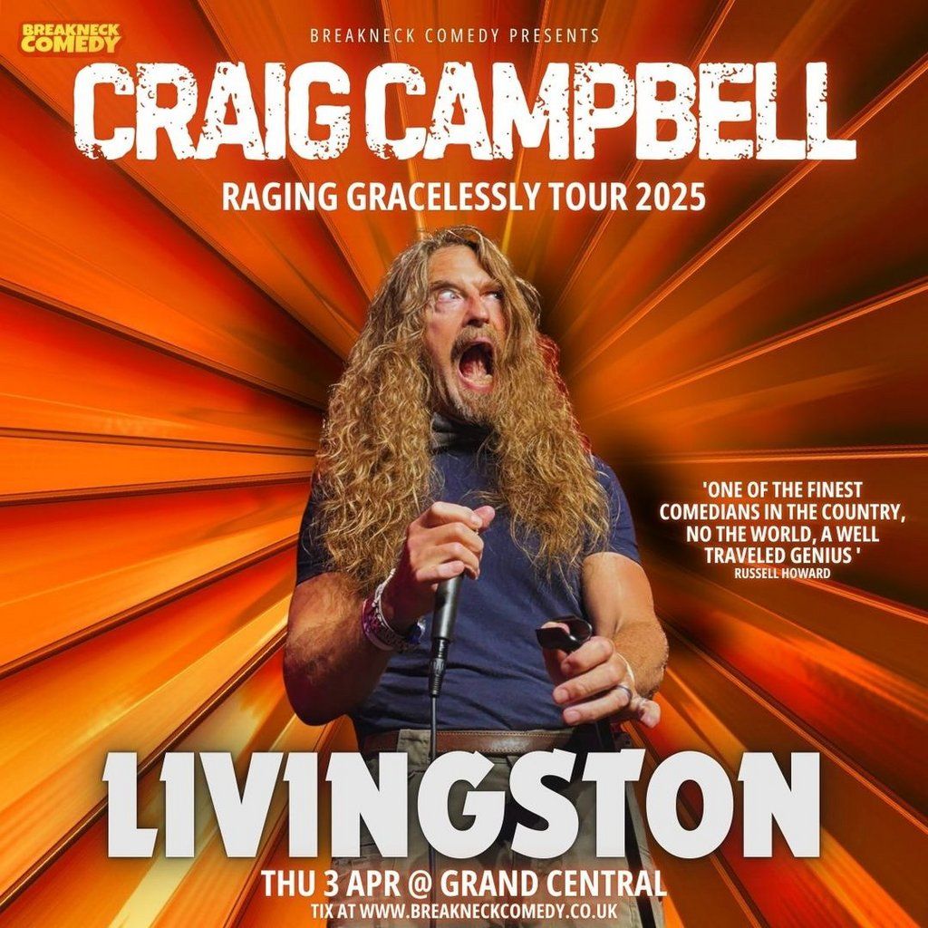 Craig Campbell : RAGING GRACELESSLY