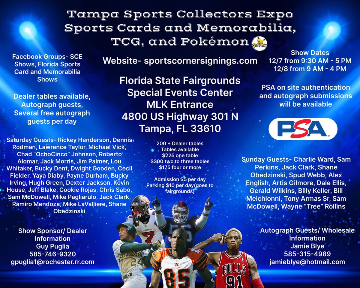 Tampa Sports Collectors Expo