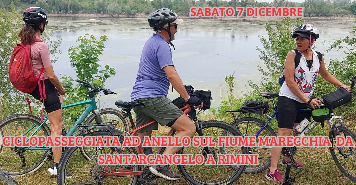 ?\u200d\u2642\ufe0fCICLOPASSEGGIATA SUL FIUME MARECCHIA ? DA SANTARCANGELO  A RIMINI?\u200d\u2642\ufe0f