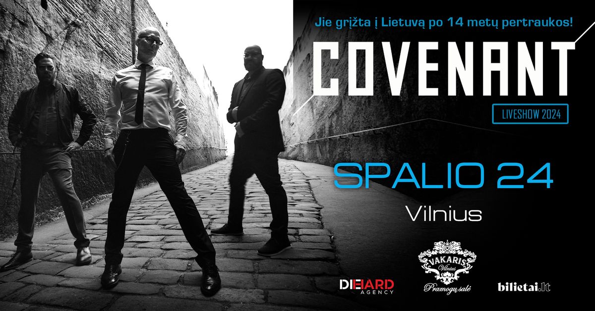 COVENANT (Swedish electronic band) - Liveshow 2024 - Vilnius