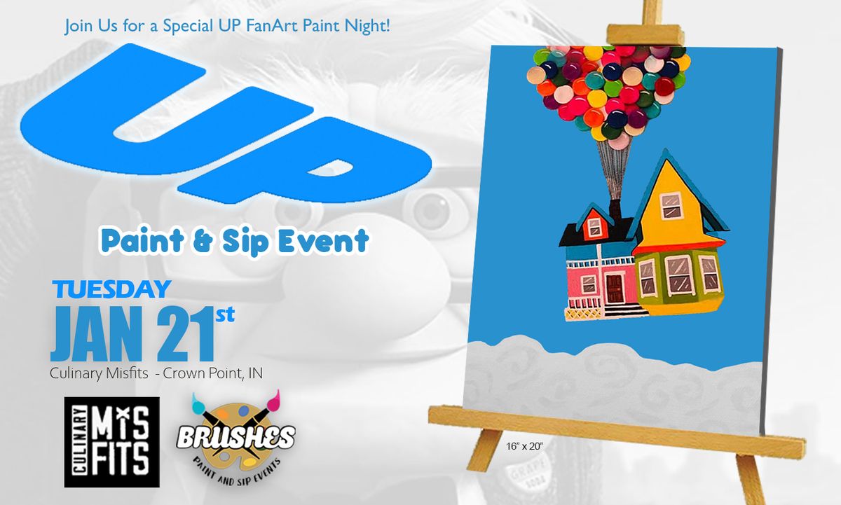 The UP Paint and Sip Event at Culinary Misfits