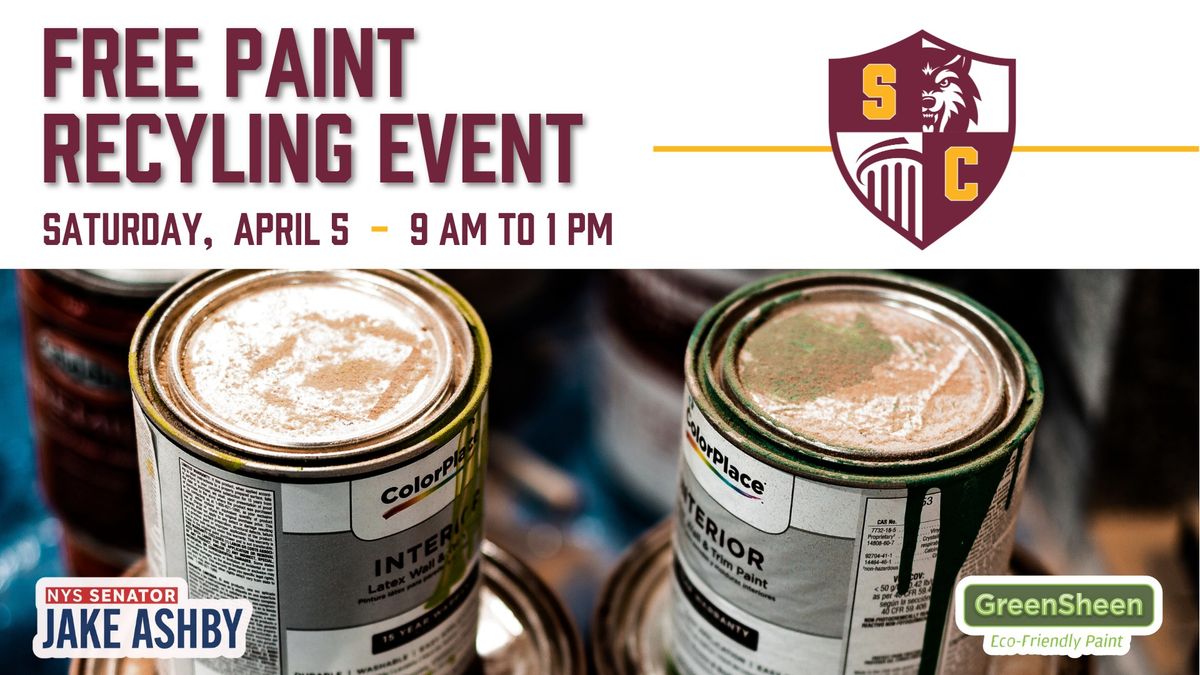 Paint Recycling Event