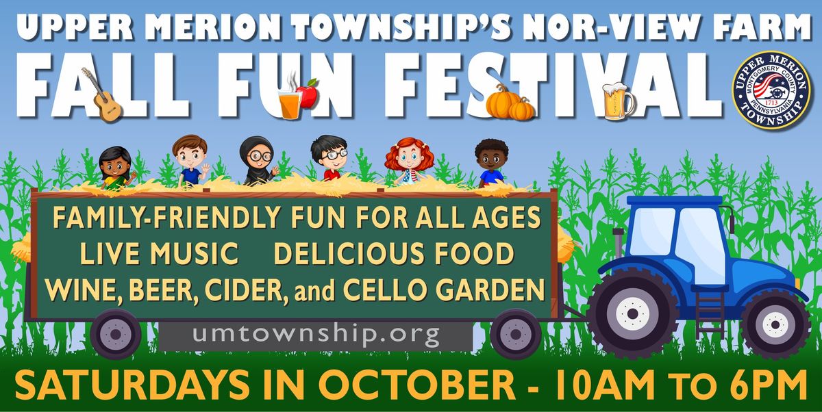 Upper Merion Township Fall Fun Festival at Nor-View Farm