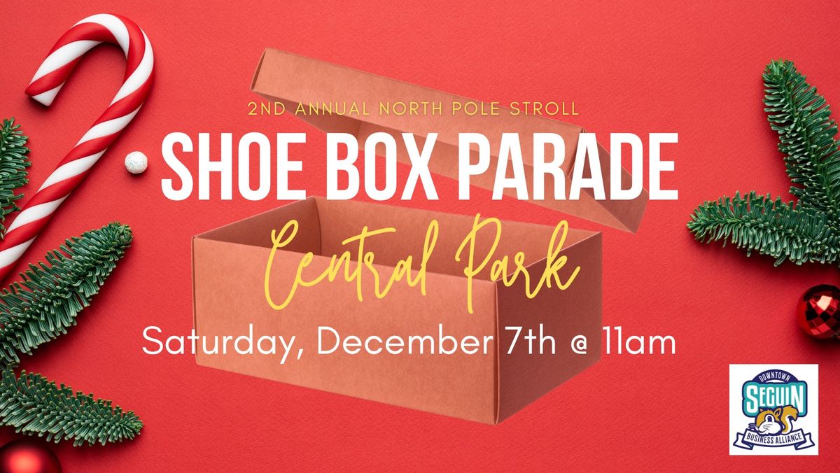 3rd Annual North Pole Stroll Shoe Box Parade