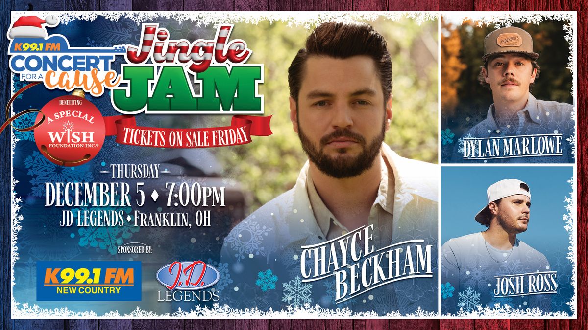 Jingle Jam Concert for a Cause with Chayce Beckham, Dylan Marlowe and Josh Ross