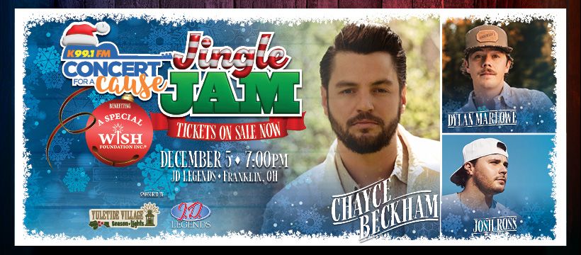 Jingle Jam Concert for a Cause with Chayce Beckham, Dylan Marlowe and Josh Ross