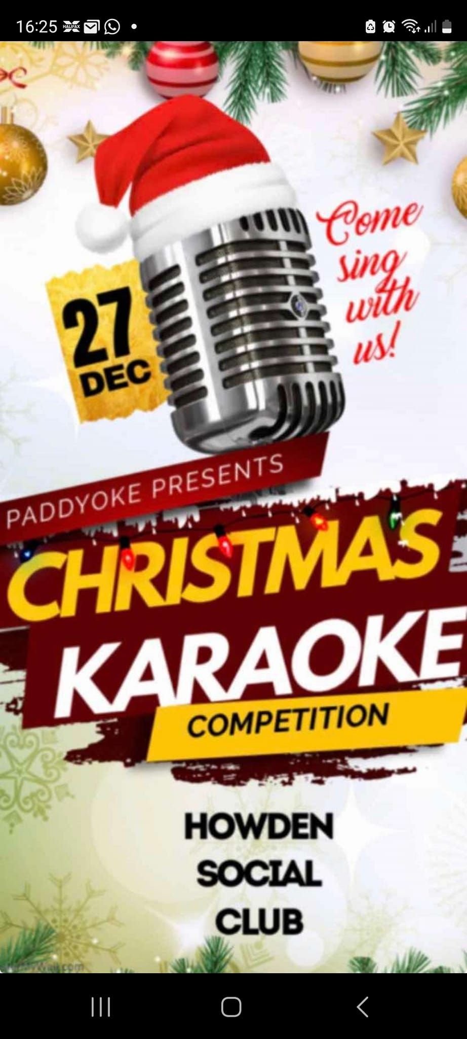 Paddyoke - Christmas Karaoke 