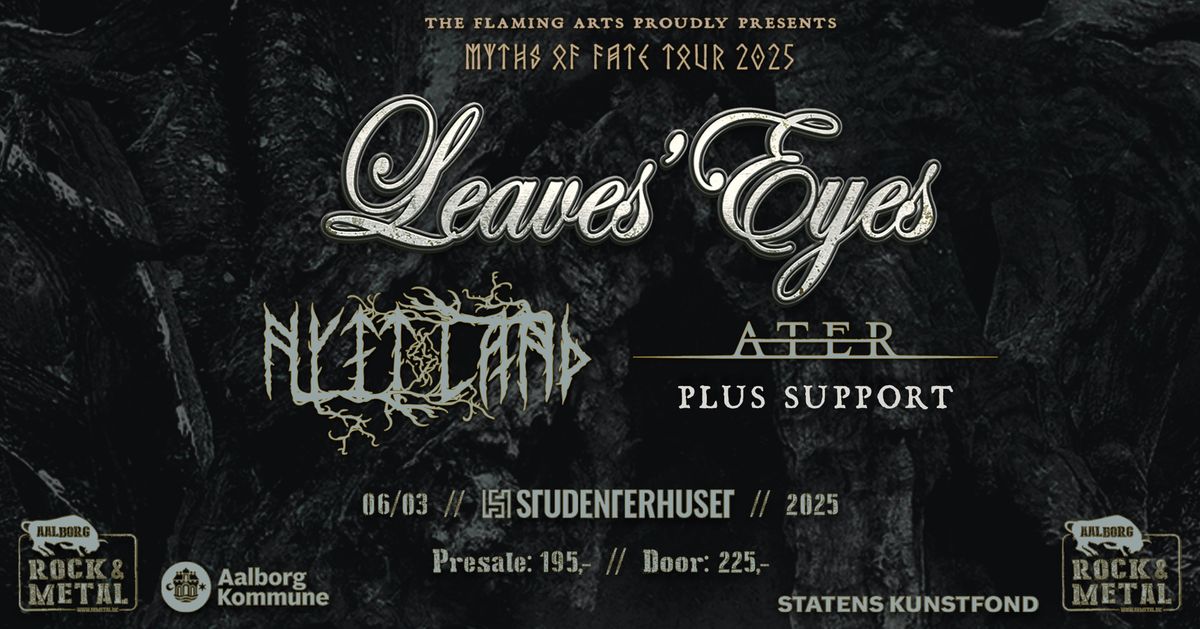 ARM concert feat:  LEAVES EYES \/ NYTT LAND \/ ATER \/ TBA