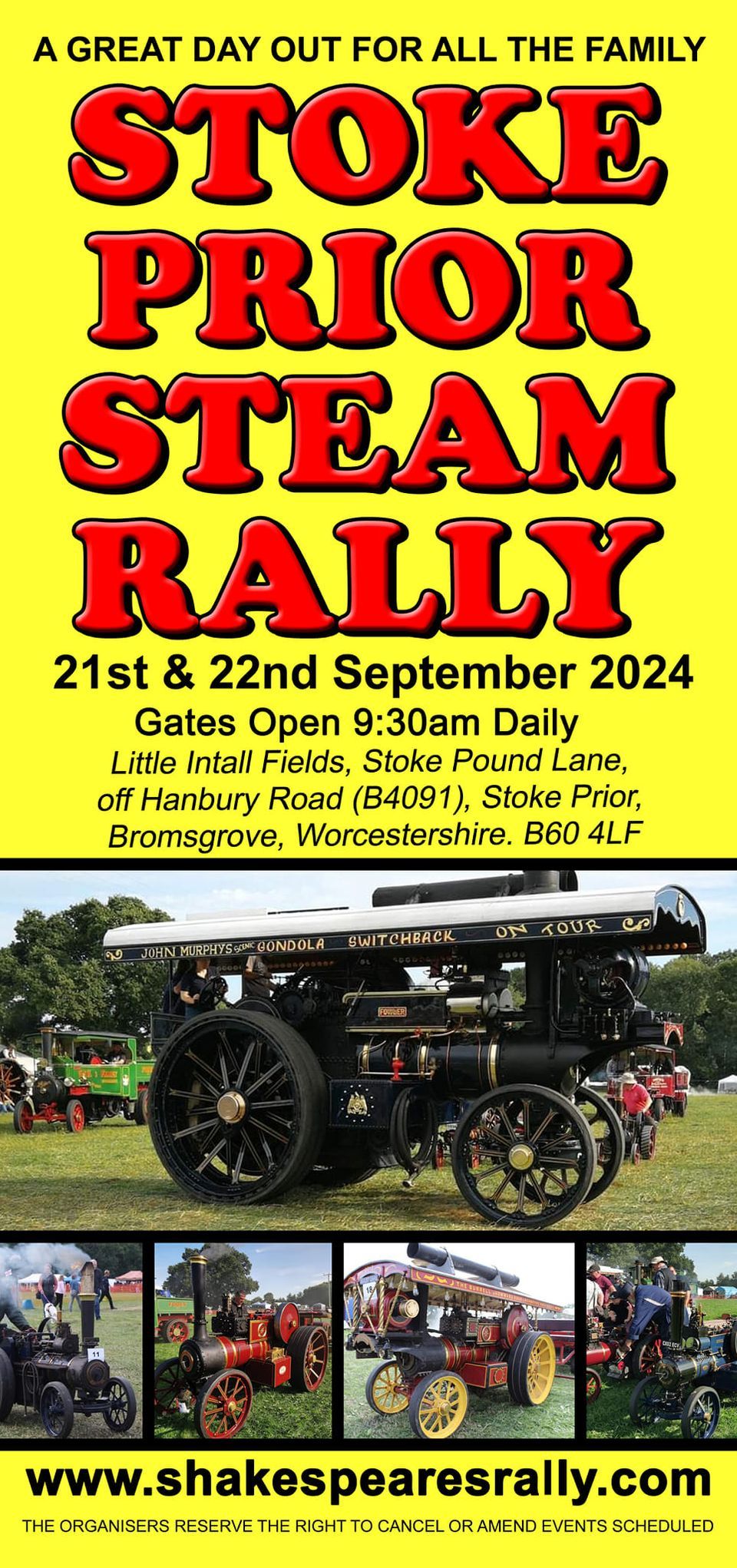 Stoke Prior Steam Rally 