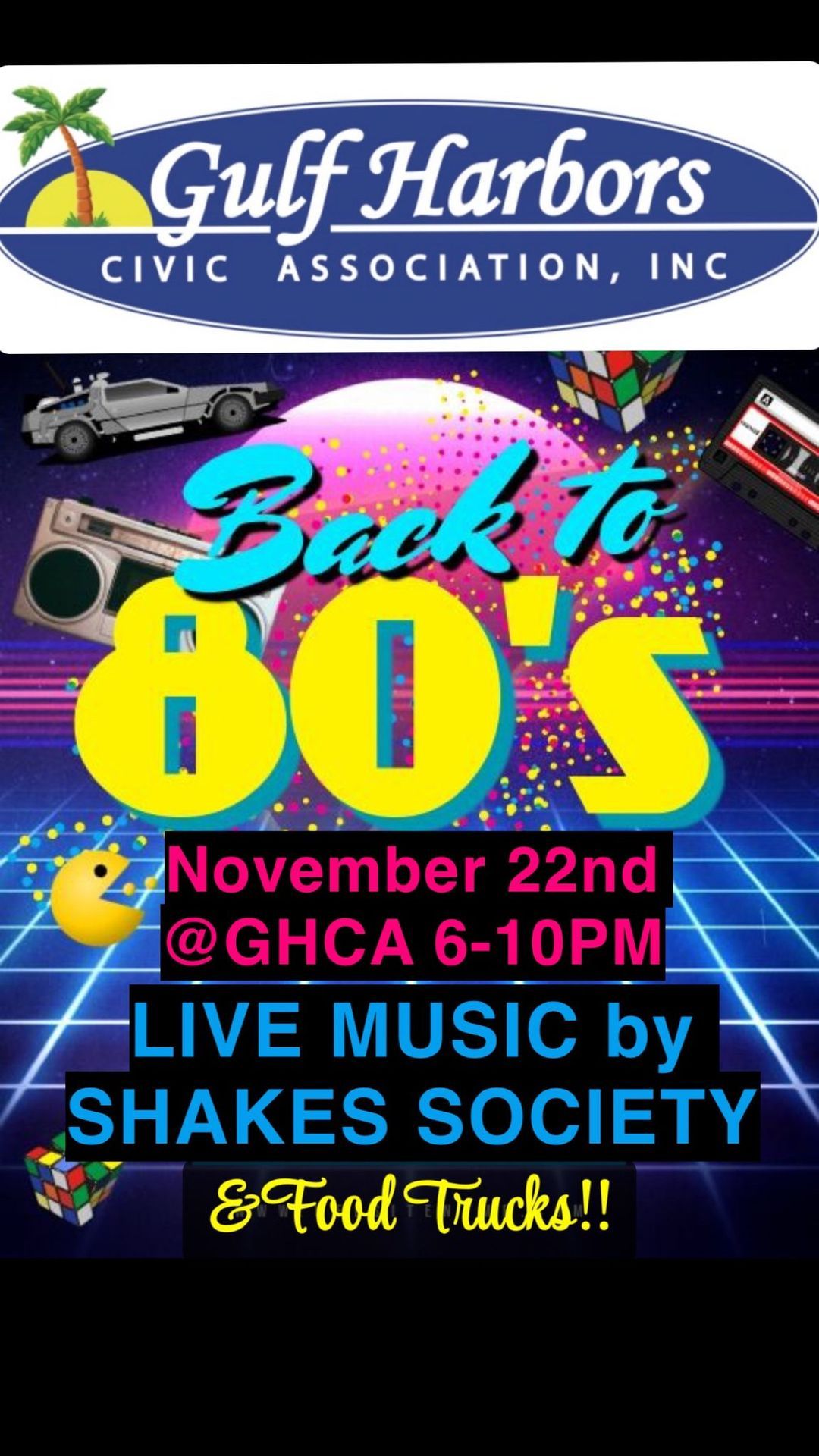 Gulf Harbors Back to 80s Night!