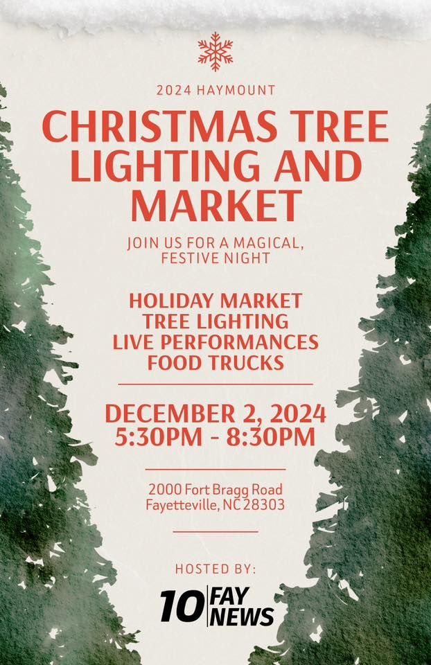 2024 Haymount Christmas Tree Lighting and Market