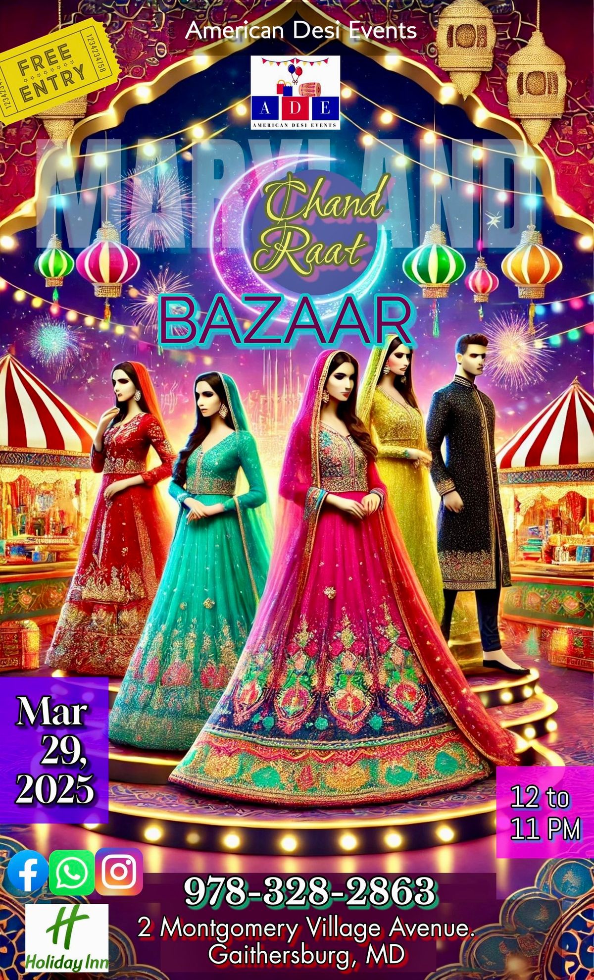 Chand Raat Bazaar - FREE Entry