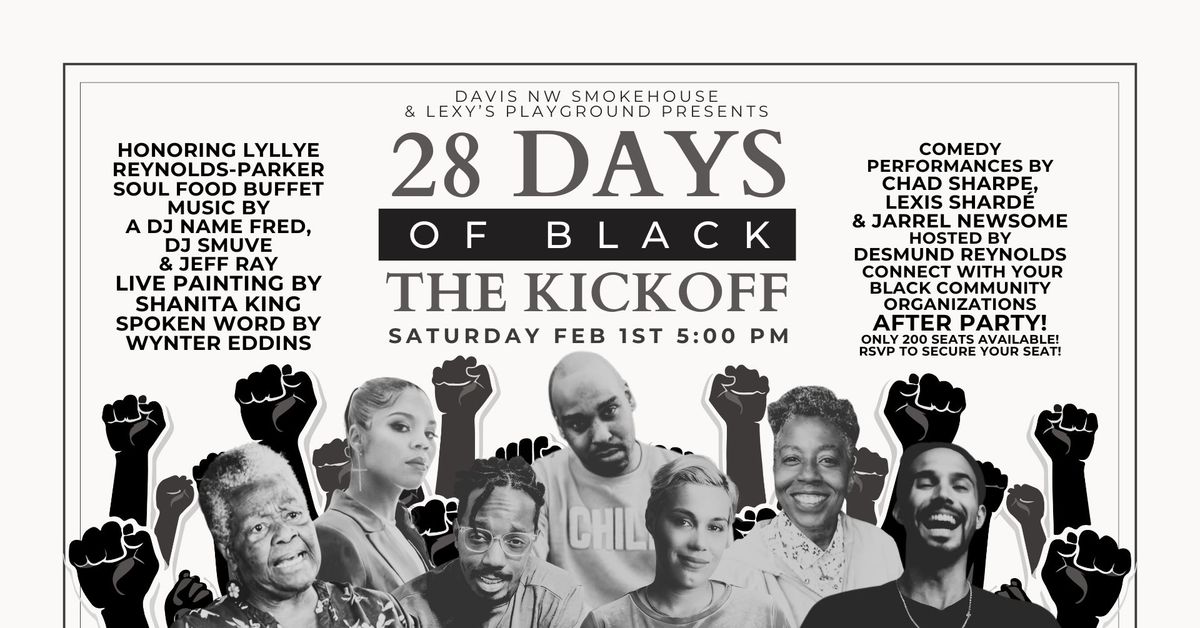 28 Days of Black: The Kick Off