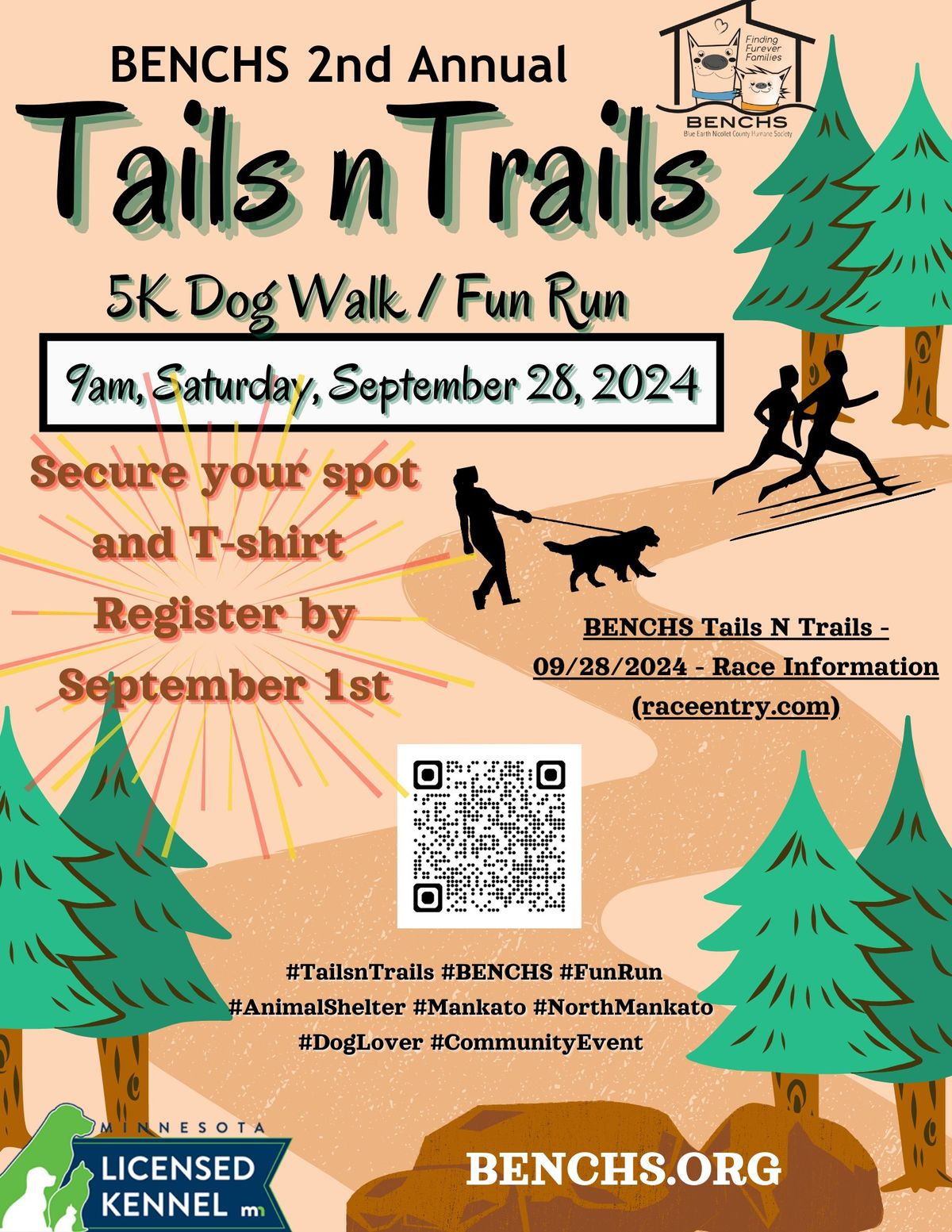 Benchs' Tails N' Trails