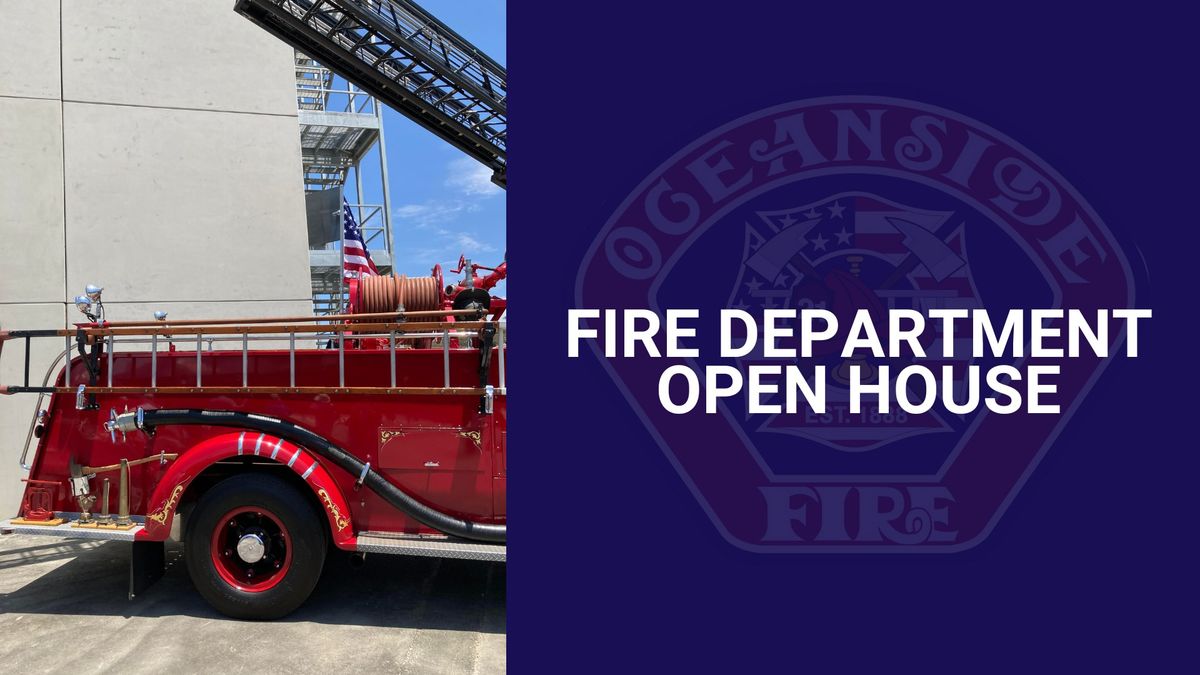 Oceanside Fire Department Open House