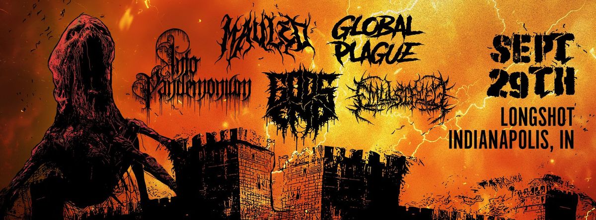 Global Plague, Mauled, God's End, Into Pandemonium & Emulsified live at Longshot, Indianapolis, IN