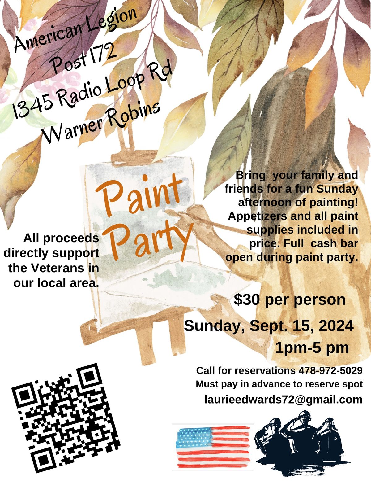 American Legion Post 172 Painting Party