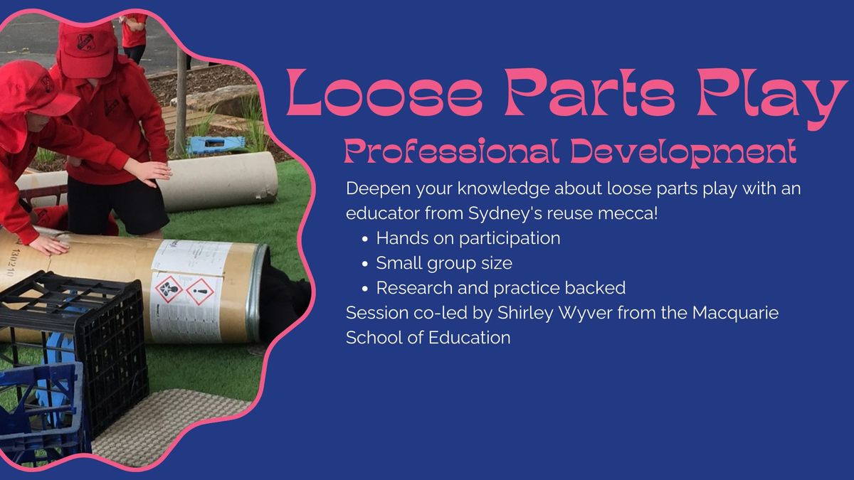 Loose Parts Play Professional Development 