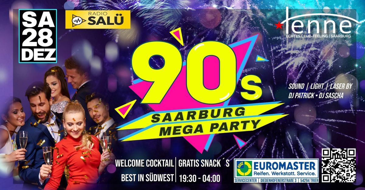 90s MEGA PARTY | ZWISCHEN DEN JAHREN