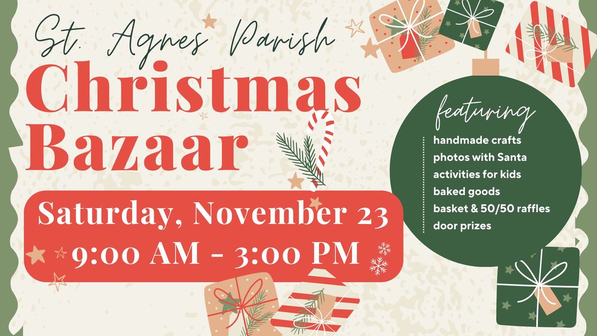 St. Agnes Annual Christmas Bazaar