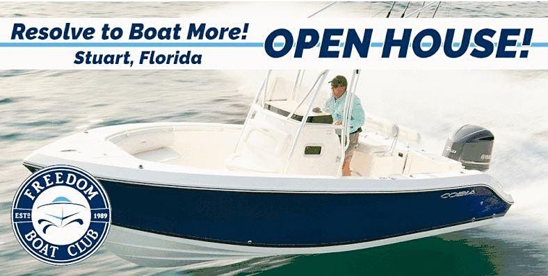 Freedom Boat Club Stuart | 2 Day Open House!