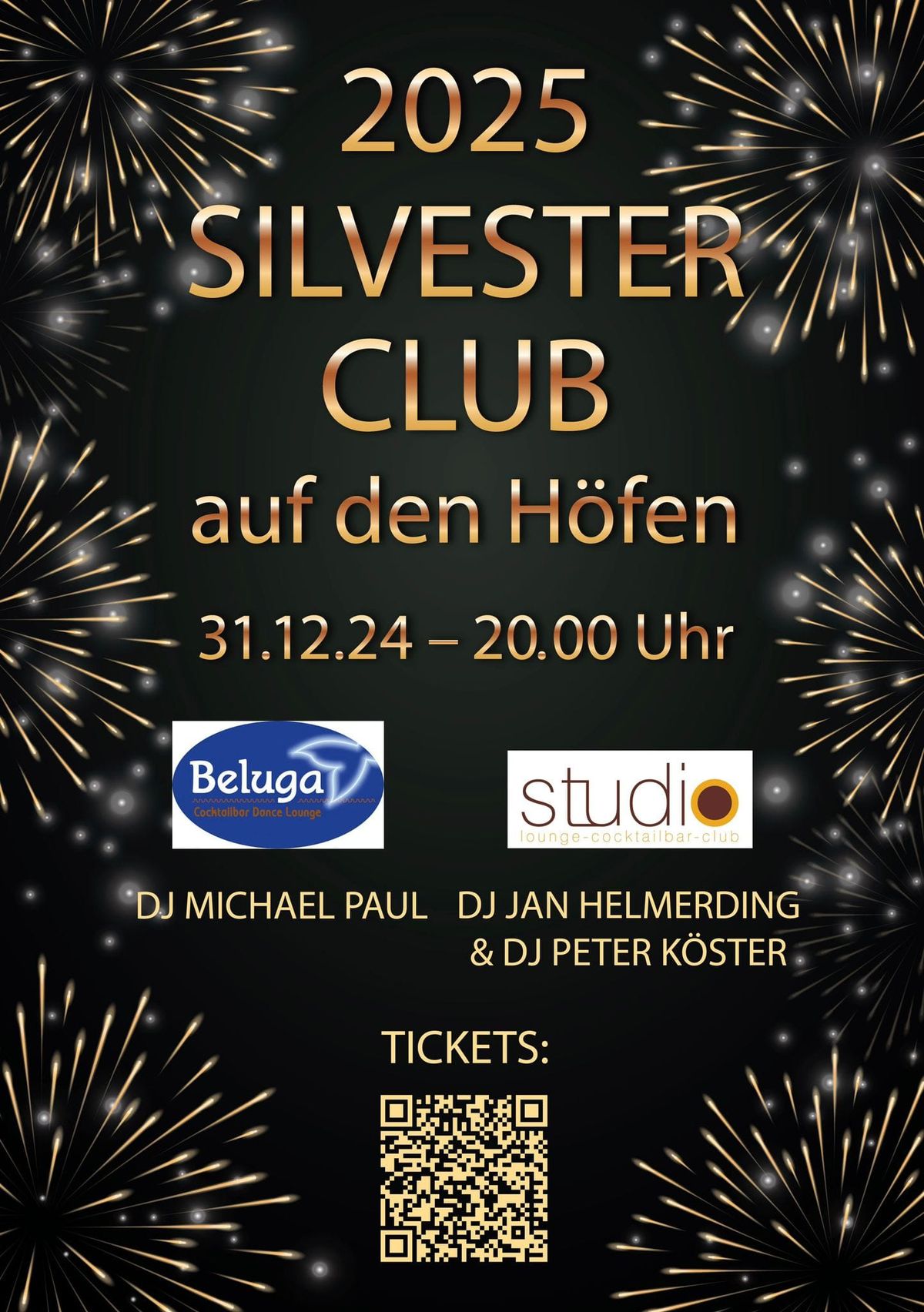 Silvester im Beluga & Studio \u201eAuf den H\u00f6fen\u201c