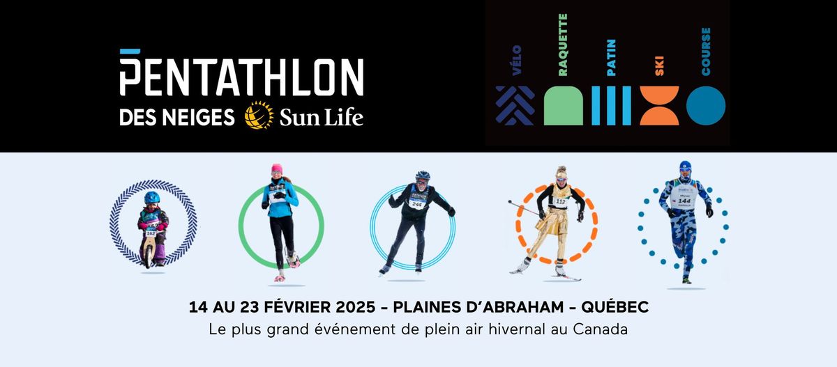 Pentathlon des neiges Sun Life 2025