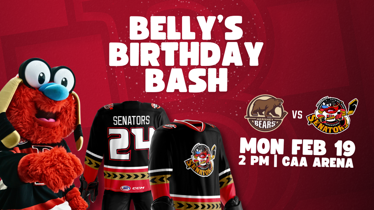 Parking Belleville Senators at Hershey Bears