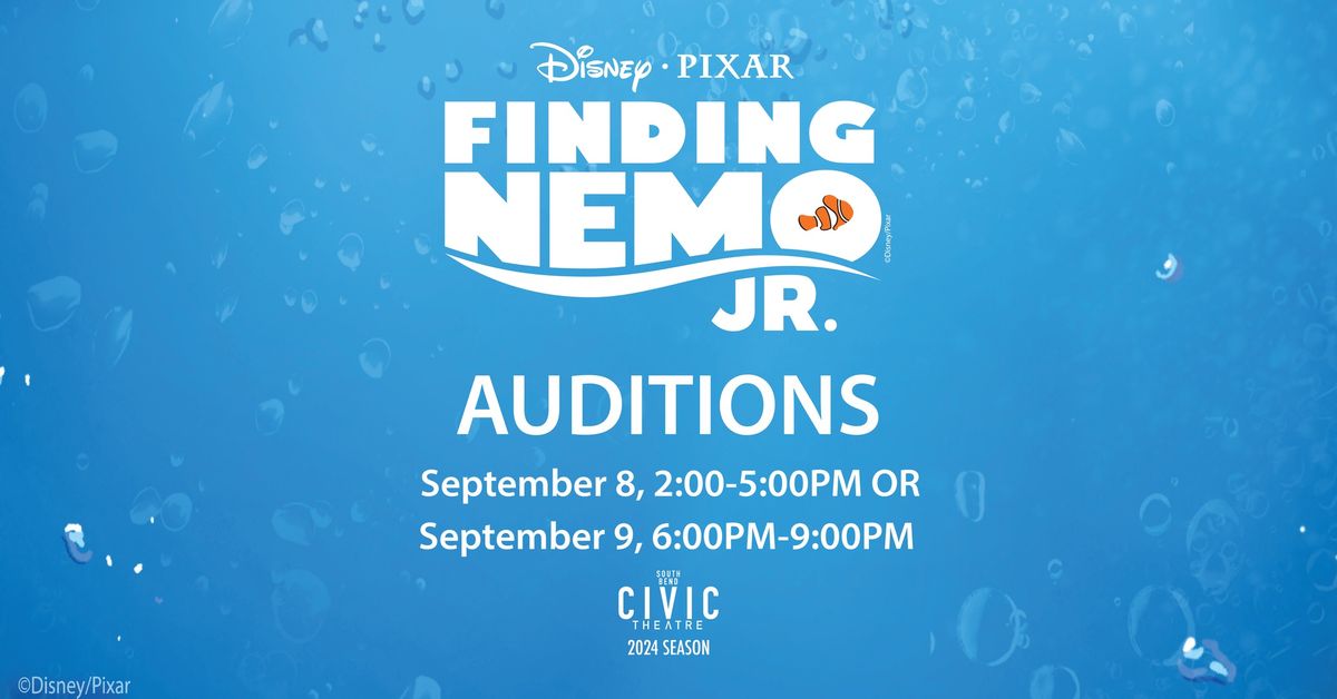 AUDITIONS - Disney's Finding Nemo Jr.