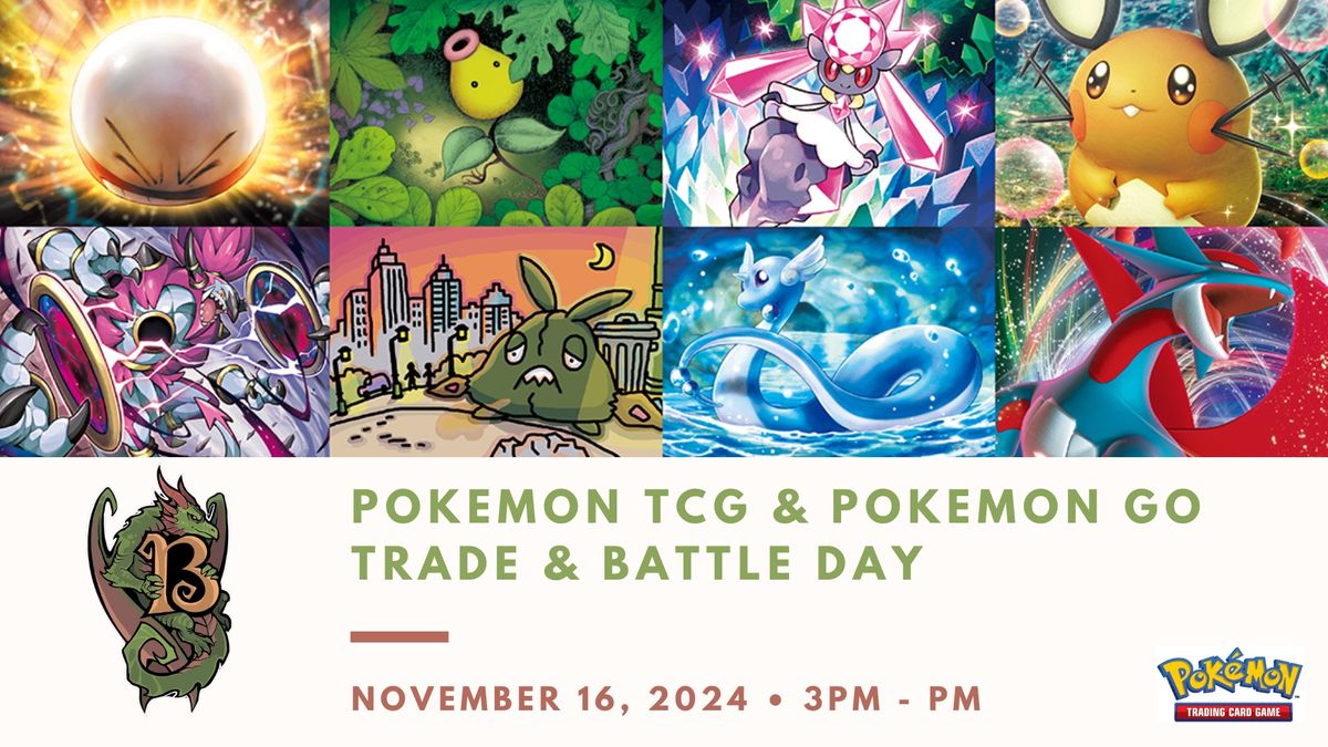 Pokemon TCG & Pokemon Go Trade & Battle Day 