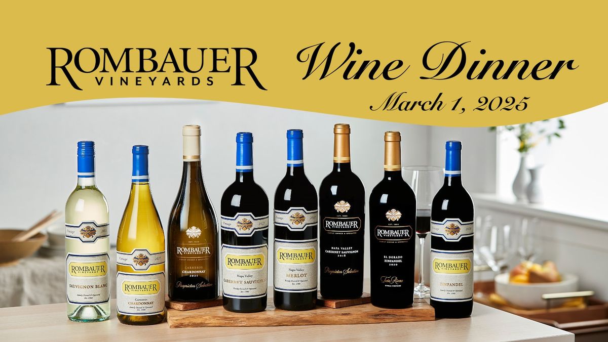 Rombauer Wine Dinner