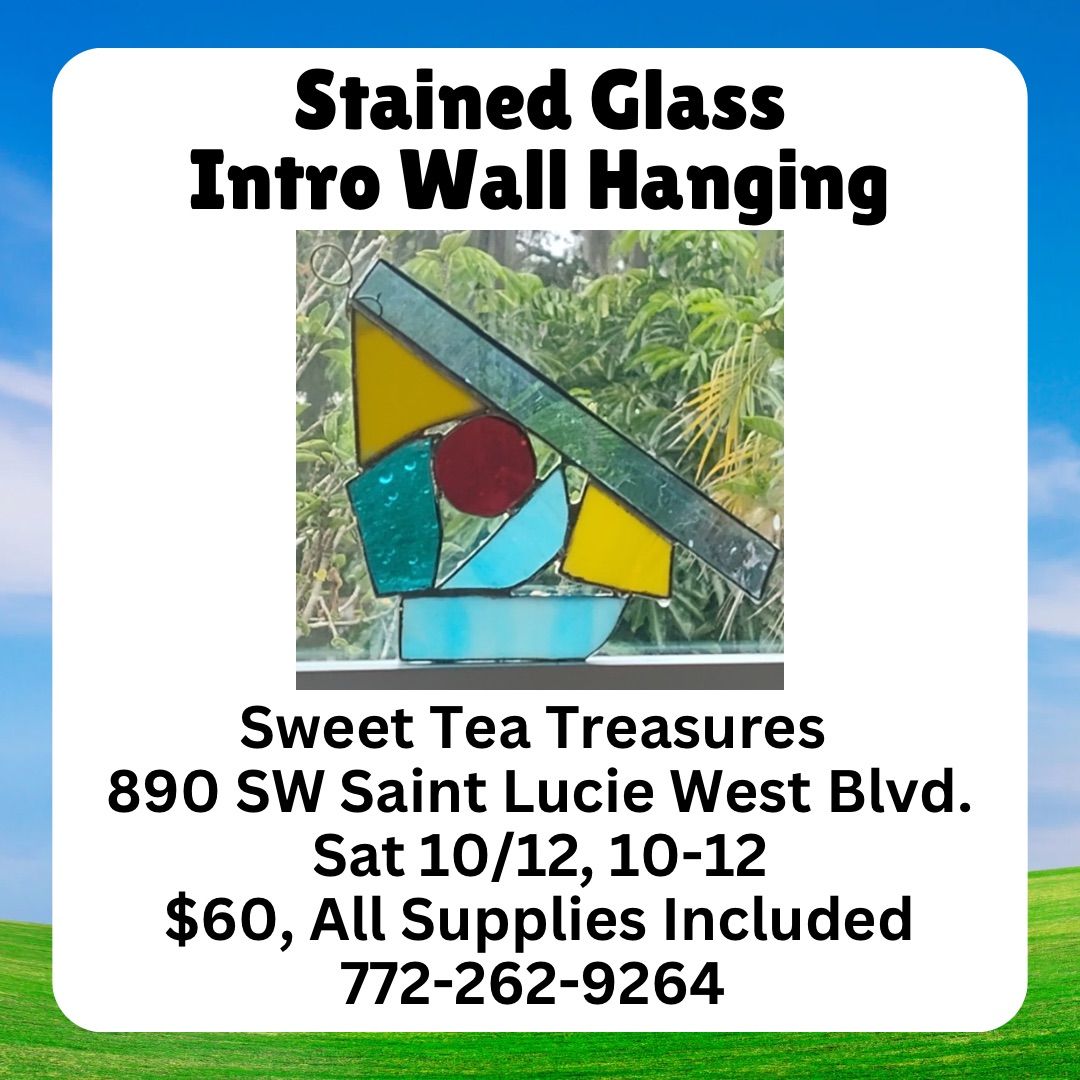 Intro to Stained Glass Window Hanging