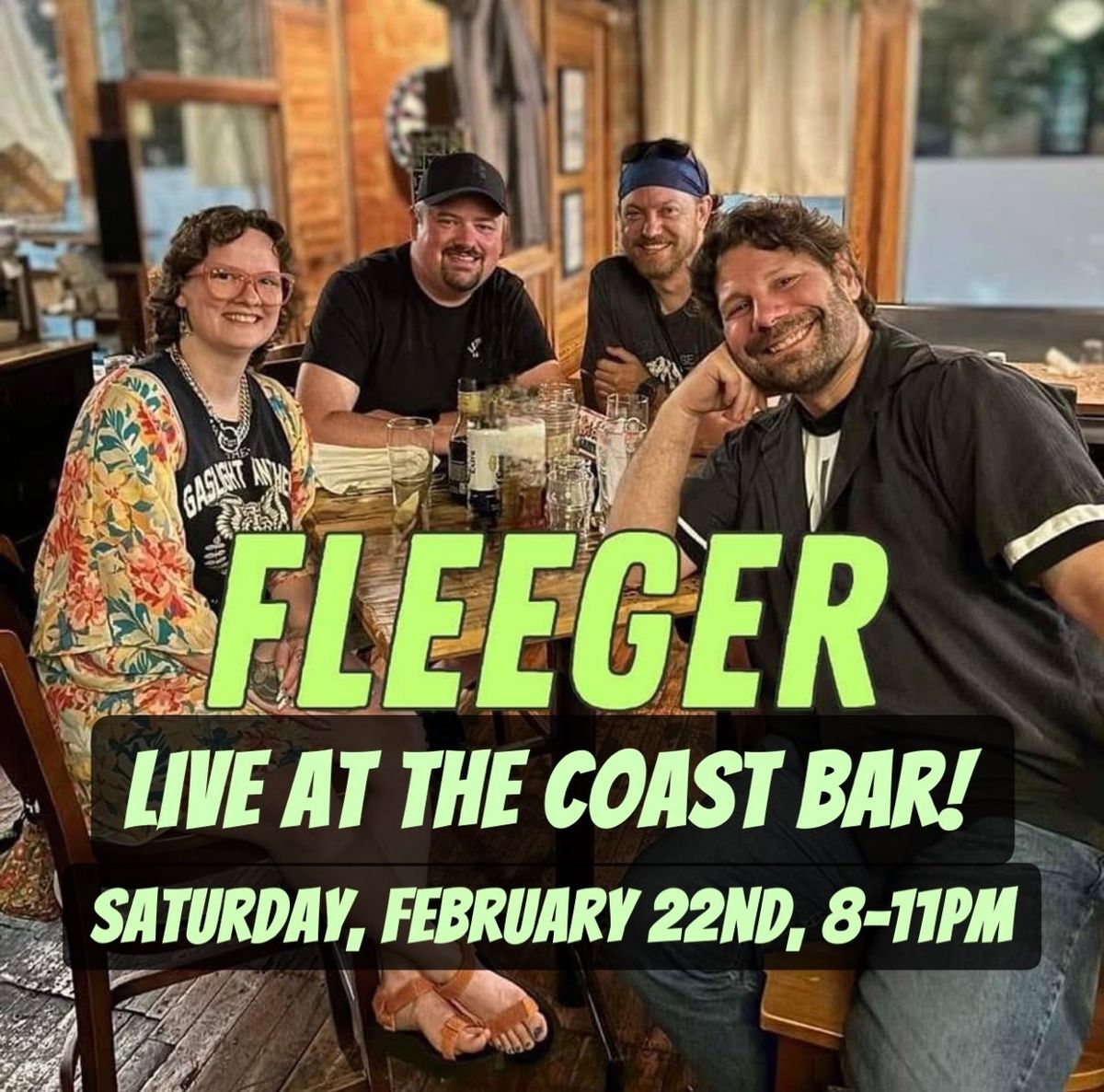 FLEEGER LIVE AT THE COAST BAR AND HENDERSON HOTEL! 