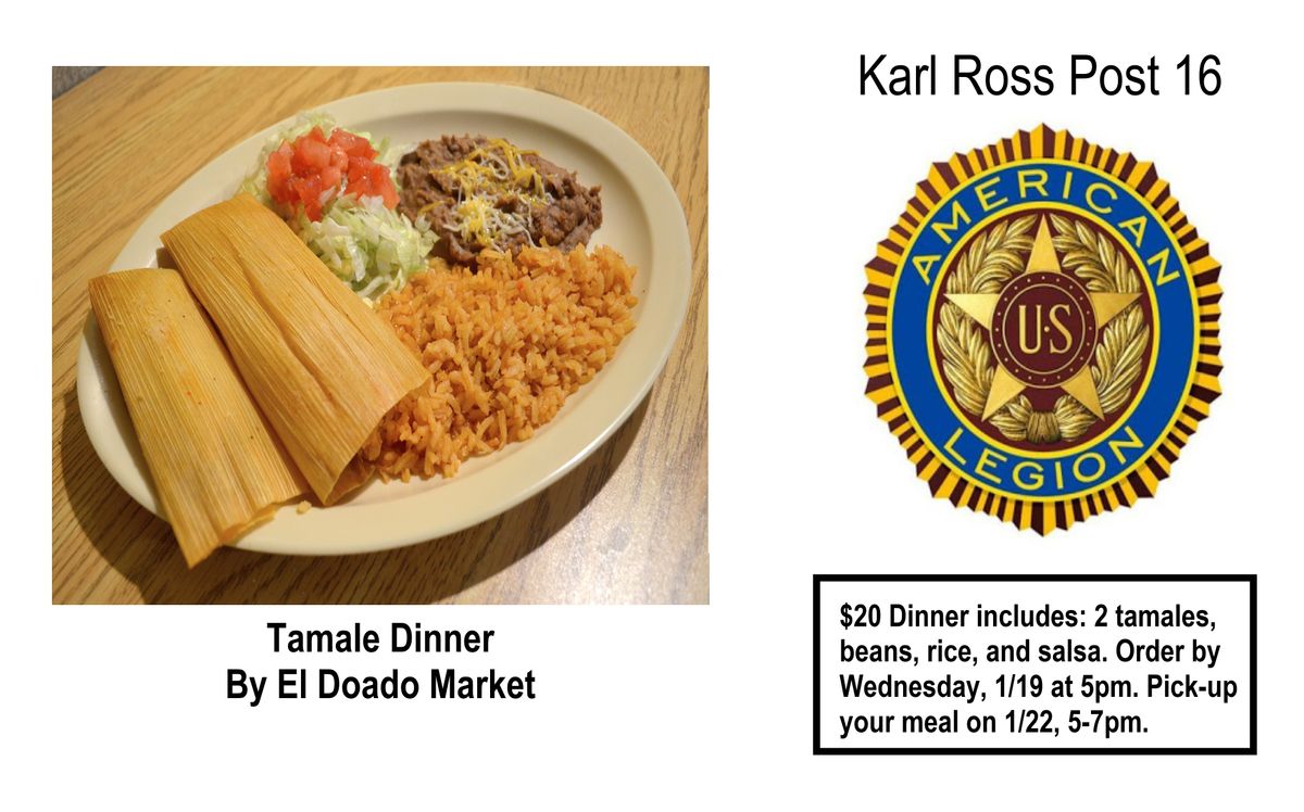 KRP16 Tamale Dinner by El Dorado Market