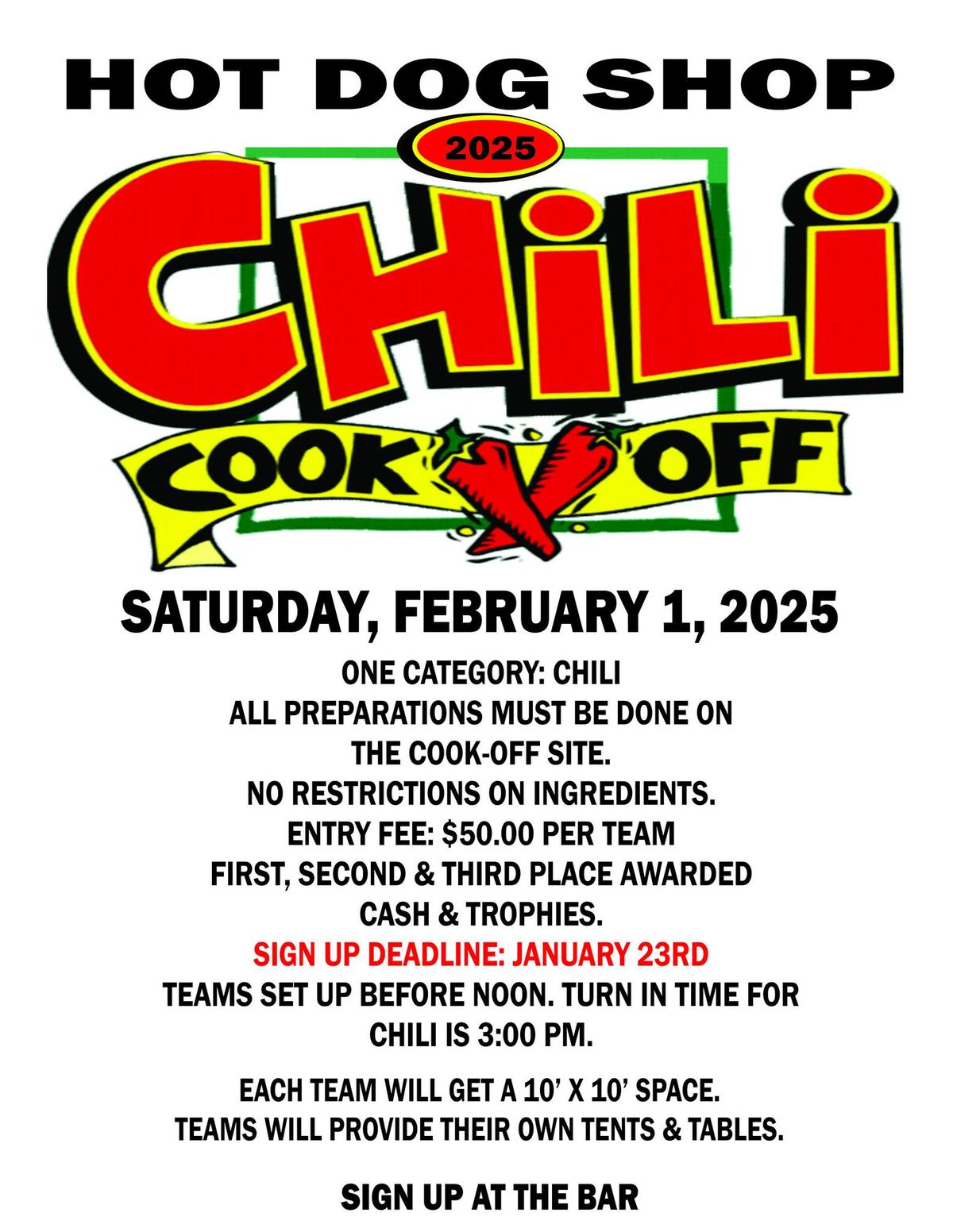 Chili Cook-Off