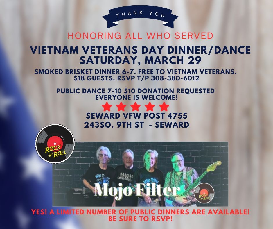 Mojo Filter at Seward VFW - Vietnam Veterans Day Dance 