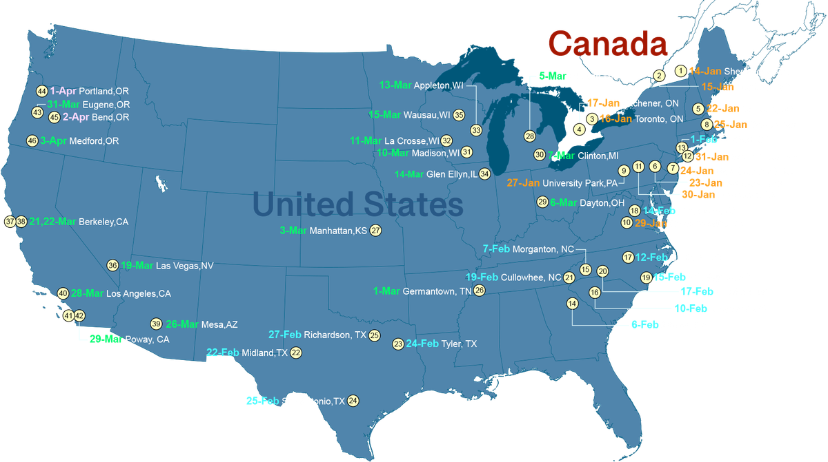 Parking Drum Tao - Glen Ellyn