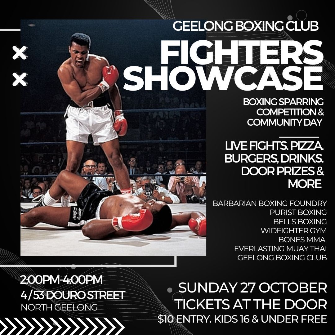 Fighters Showcase | October 27 | Sparring & Community Day 