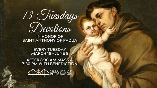 13 Tuesdays Novena to Saint Anthony