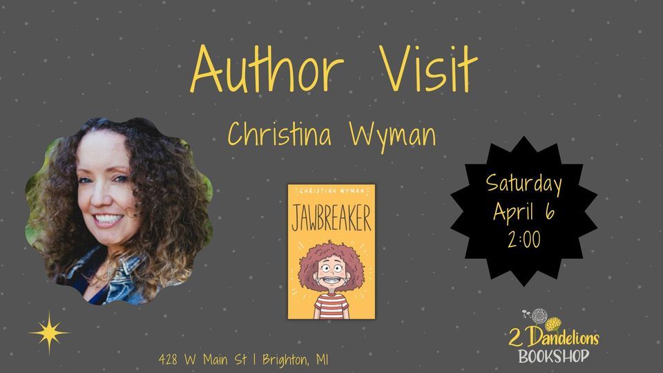 Christina Wyman Author Visit