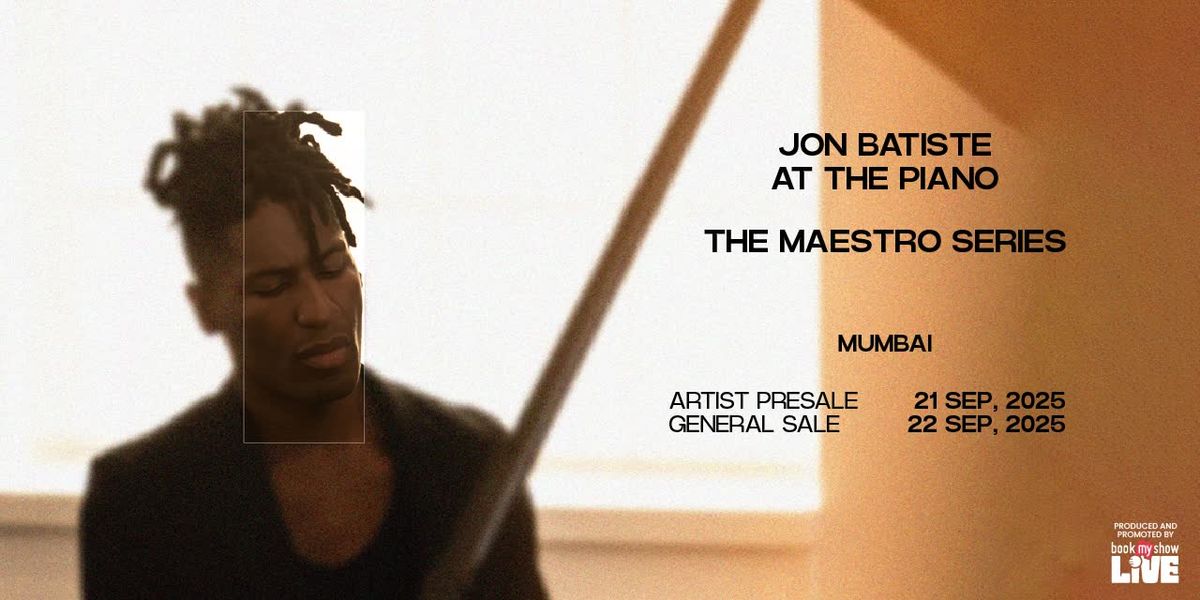 Jon Batiste - The Maestro Series - Mumbai