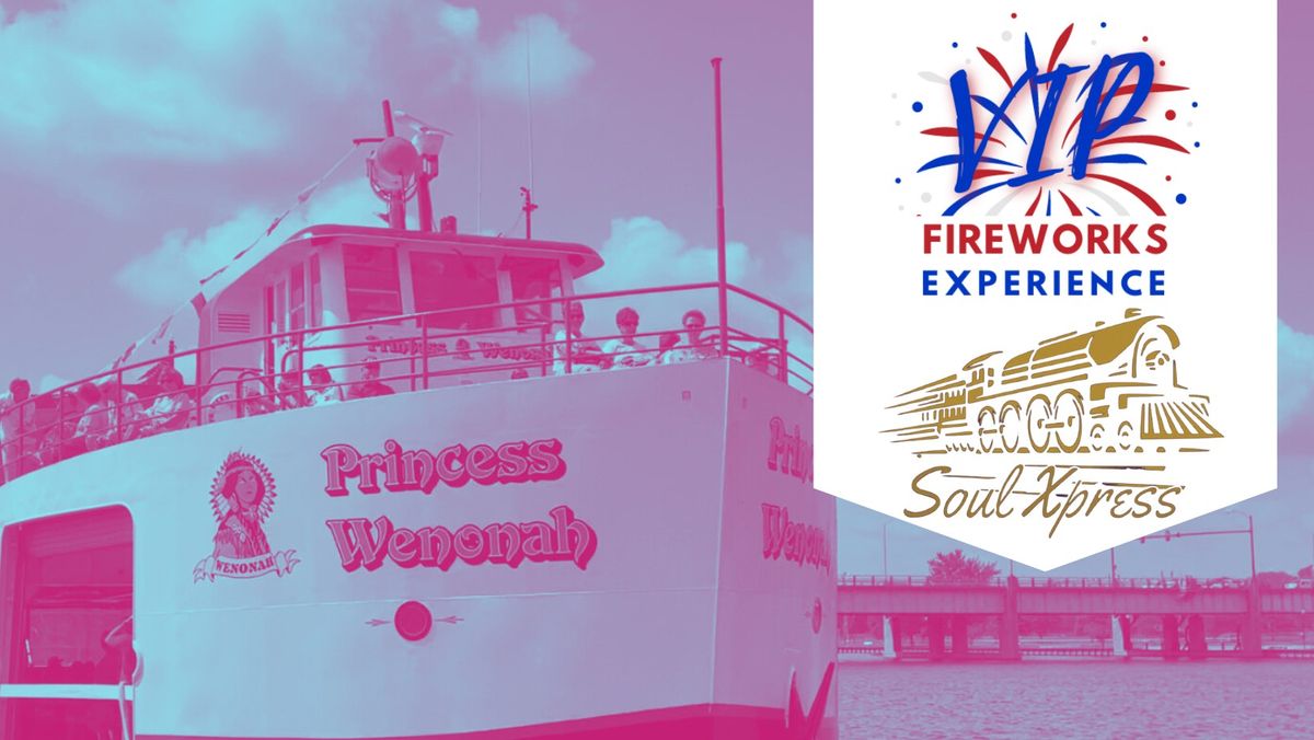 VIP Bay City Fireworks Princess Wenonah Boat Cruise & Fireworks Viewing