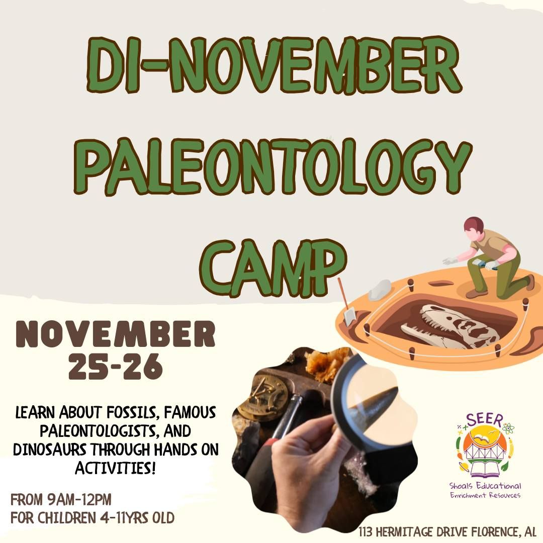 Di-November Paleontology Camp