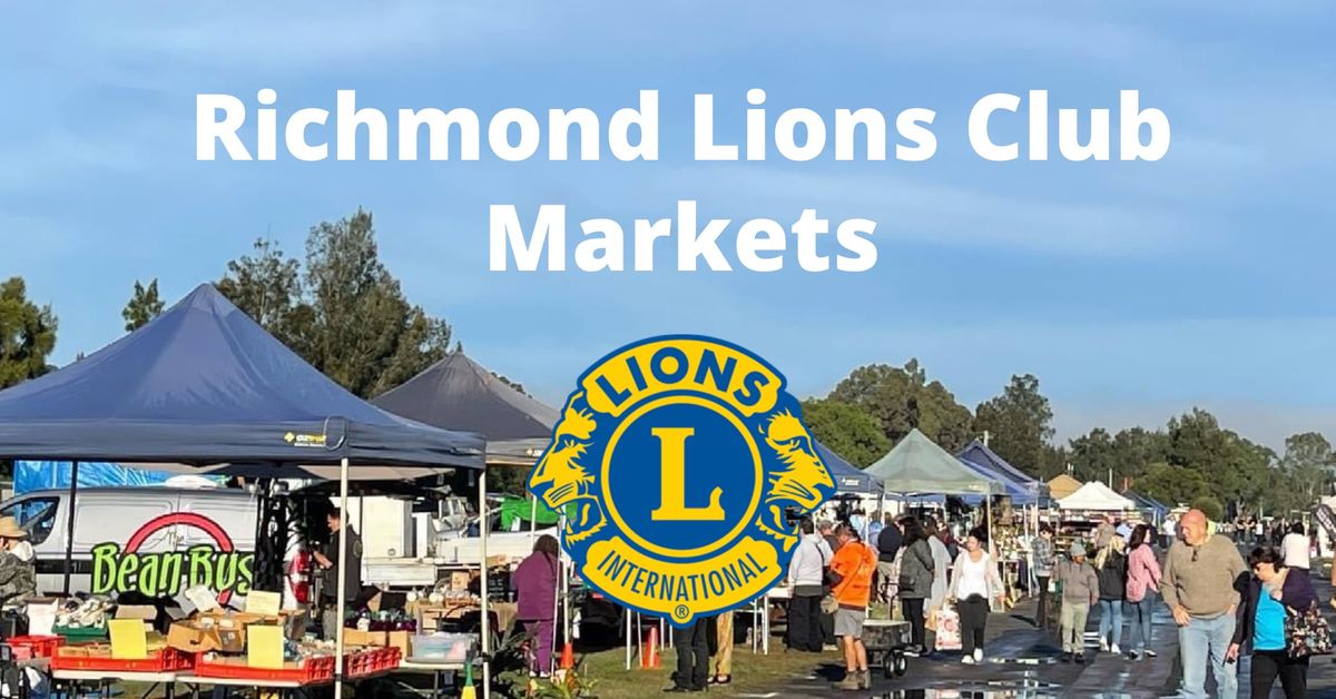 Richmond Lions Club Markets