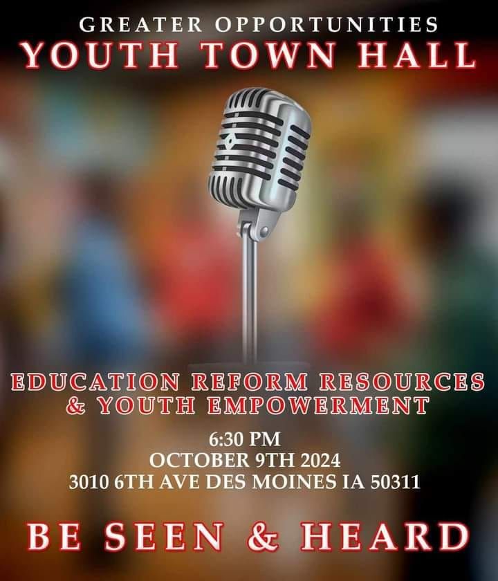 Greater Opportunities Youth Town Hall 