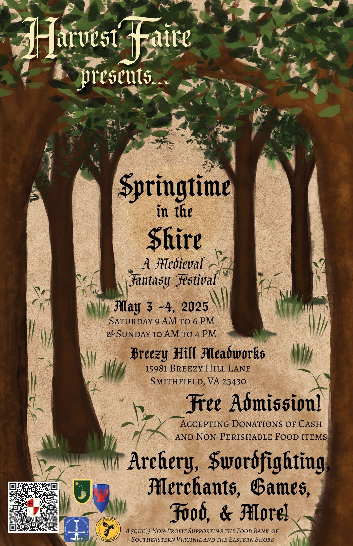 Harvest Faire presents: Springtime in the Shire