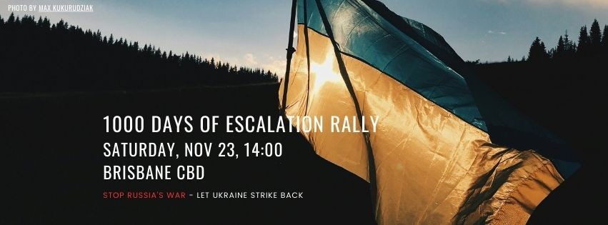 1000 Days of Escalation Rally - Brisbane, QLD